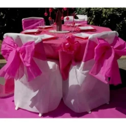 Badaboum Nappe Ronde Noire En Tissu Intiss 240Cm