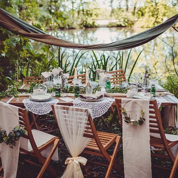 Badaboum Napperon Crochet Blanc 50Cm New