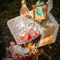 Badaboum Napperon Crochet Blanc 50Cm New