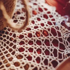 Badaboum Napperon Crochet Ivoire 50Cm Outlet