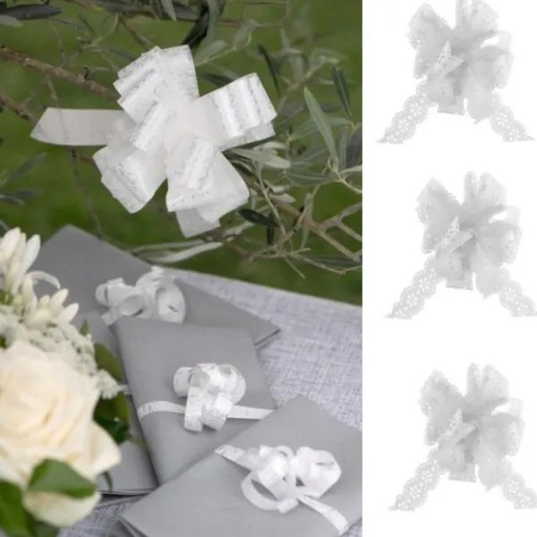 Badaboum Noeud Automatique C R Monie Blanc X 3 Pi Ces Sale