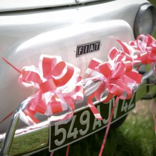 Badaboum Noeud Automatique En Tulle Fuchsia X 5 Pi Ces Discount