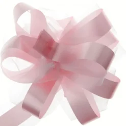 Badaboum Noeud Automatique En Tulle Rose X 5 Pi Ces Sale