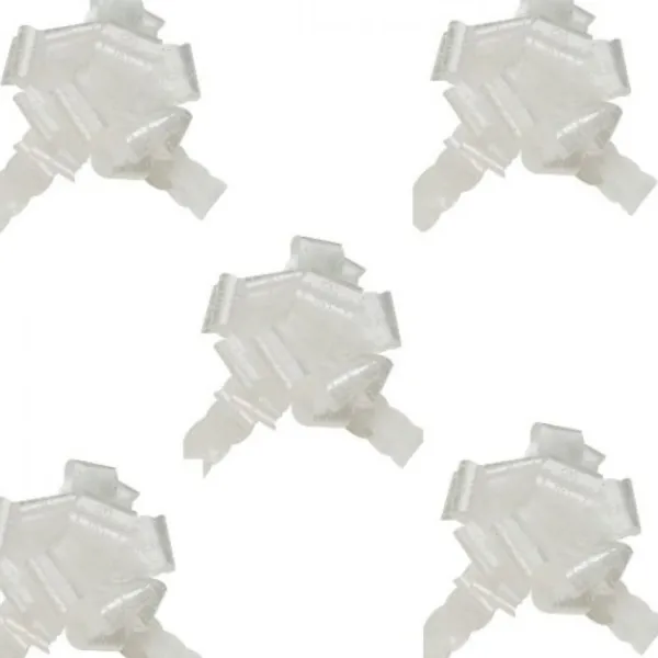 Badaboum Noeud Automatique Fa On Dentelle Blanc X 5 Pi Ces Hot