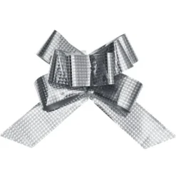 Badaboum Noeud Automatique Hologramme Argent X 5 Pi Ces Hot