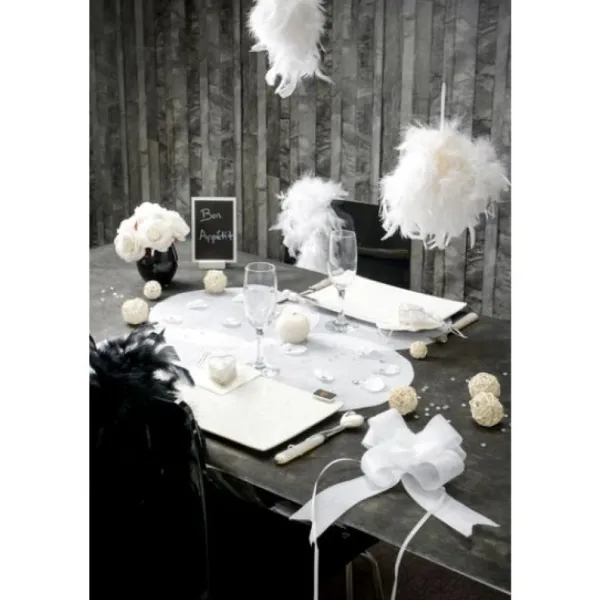 Badaboum Noeud Automatique Intisse Blanc X 5 Pi Ces Outlet