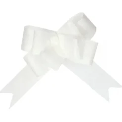 Badaboum Noeud Automatique Intisse Blanc X 5 Pi Ces Outlet