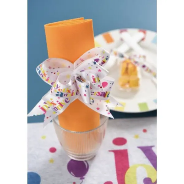 Badaboum Noeud Automatique Joyeux Anniversaire X2 Pi Ces New