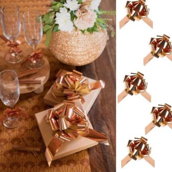 Badaboum Noeud Automatique Rose Gold M Tallis X 5 Pi Ces Clearance