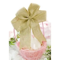 Badaboum Noeud En Jute Mariage 20X16Cm Clearance