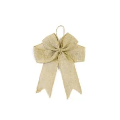 Badaboum Noeud En Jute Mariage 20X16Cm Clearance