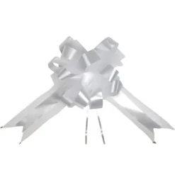 Badaboum Noeud En Tulle Blanc 50Cm X2