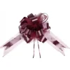 Badaboum Noeud En Tulle Bordeaux 50Cm X2 Outlet
