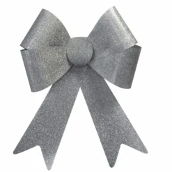 Badaboum Noeud G Ant Paillet De Noel Argent 50Cm Sale