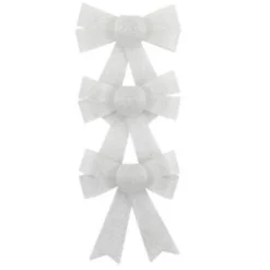 Badaboum Noeud Paillet Blanc X 3 Pi Ces Sale