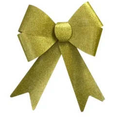 Badaboum Noeud Paillet Decoration Noel Or 50Cm Hot