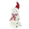 Badaboum Ours De Noel Polaire Avec Echarpe New