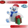 Badaboum Ours Gonflable Lumineux 120Cm New