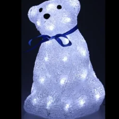 Badaboum Ours Lumineux En Acrylique 40 Led Outlet