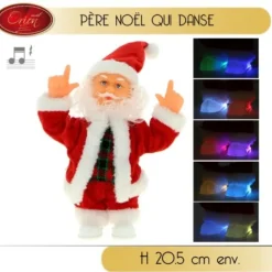 Badaboum P Re Noel Automate Lumineux Qui Danse Outlet