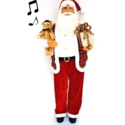 Badaboum P Re Noel Automate 1M50 Bouge Et Chante Clearance