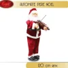Badaboum P Re Noel Automate Musical Violoniste 120Cm Outlet