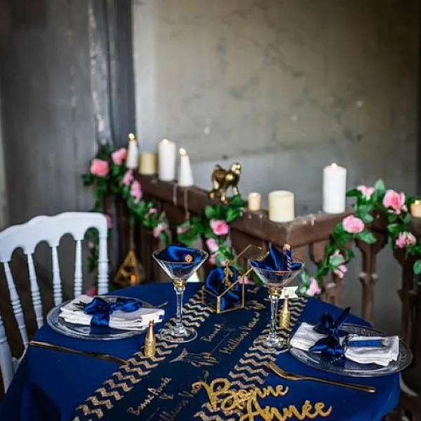 Badaboum Pancarte Photobooth Bleu Marine Pas Cher Sale