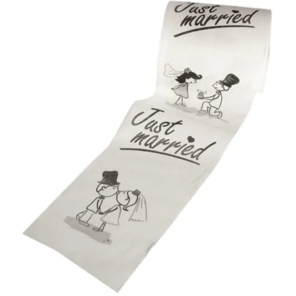 Badaboum Papier Toilette Mariage Just Married
