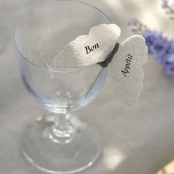 Best Papillon Naturel Avec Clips X 4 Pi Ces Theme Jute