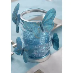 Badaboum Papillon Sur Pince Scintillante X 6 Pi Ces Hot