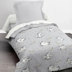 Online Parure De Couette Enfant 1 Personne Licorne Theme Licorne