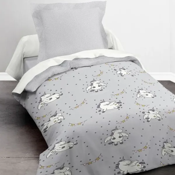 Online Parure De Couette Enfant 1 Personne Licorne Theme Licorne