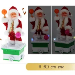 Badaboum Pere Noel Automate Danse Et Joue Au Basket Sale