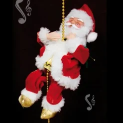 Badaboum Pere Noel Automate Musical Sur Corde