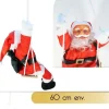 Badaboum Pere Noel Sur Balancoire 60Cm Online