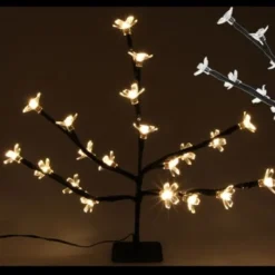 Badaboum Petit Arbre Lumineux Cerisier 20 Led