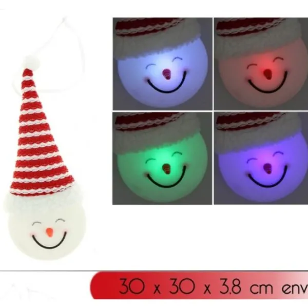 Badaboum Petit Bonhomme De Neige Avec Bonnet 30Cm Outlet