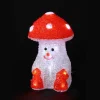 Badaboum Petit Champignon Lumineux En Acrylique A Pile Best