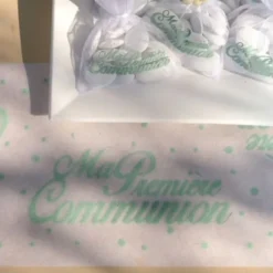Hot Petit Chemin De Table Communion Mint Theme Communion