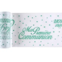 Hot Petit Chemin De Table Communion Mint Theme Communion