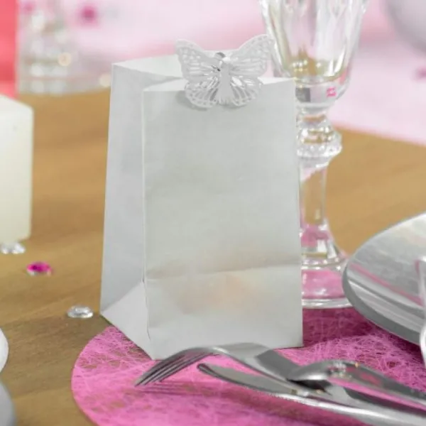 Badaboum Petit Photophore Blanc X 6 Pi Ces Best