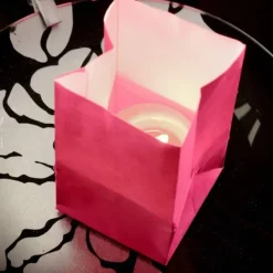 Badaboum Petit Photophore Fuchsia X 6 Pi Ces Clearance