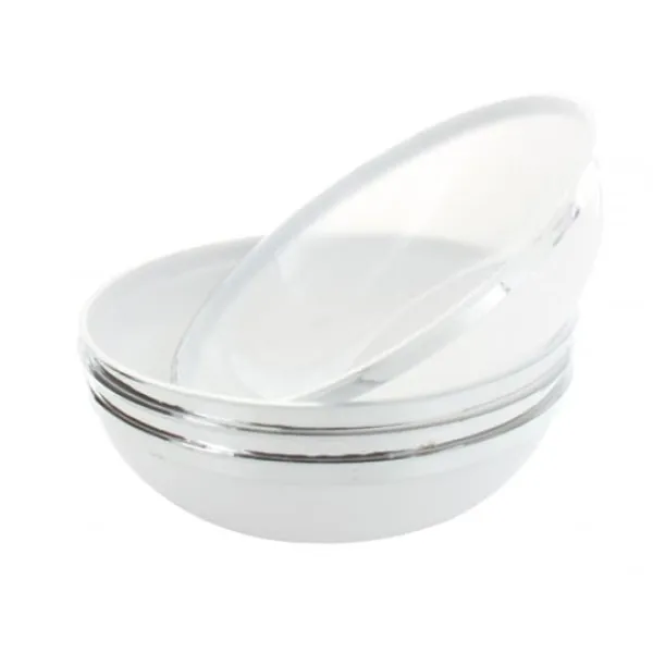 Online Petit Saladier En Plastique Blanc X 4 Pi Ces Theme Cinema