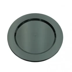 Outlet Petite Assiette Plastique Ronde R Utilisable Noire X 6 Pi Ces Theme Cinema