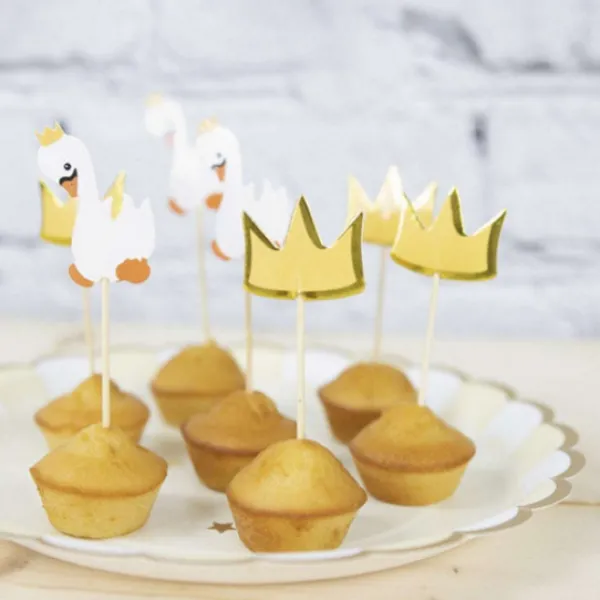 Best Pics Baby Cygne X10Pcs Theme D Co Baby Shower