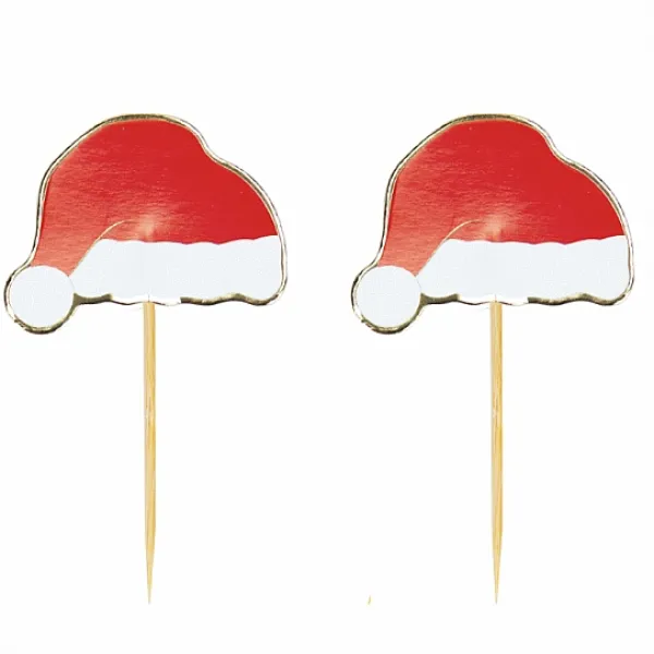 Badaboum Pics Cocktails Bonnet De Noel X10 Pi Ces Outlet