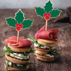 Badaboum Pics Cocktails Houx De Noel X10 Pi Ces Sale