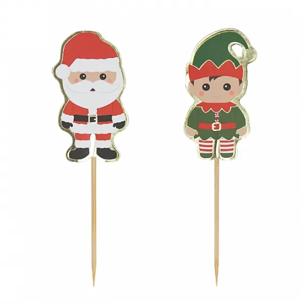 Badaboum Pics Cocktails Pere Noel & Lutins X10 Pi Ces Discount