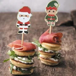 Badaboum Pics Cocktails Pere Noel & Lutins X10 Pi Ces Discount