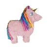 Sale Pinata Licorne Rose 43Cm Theme Licorne